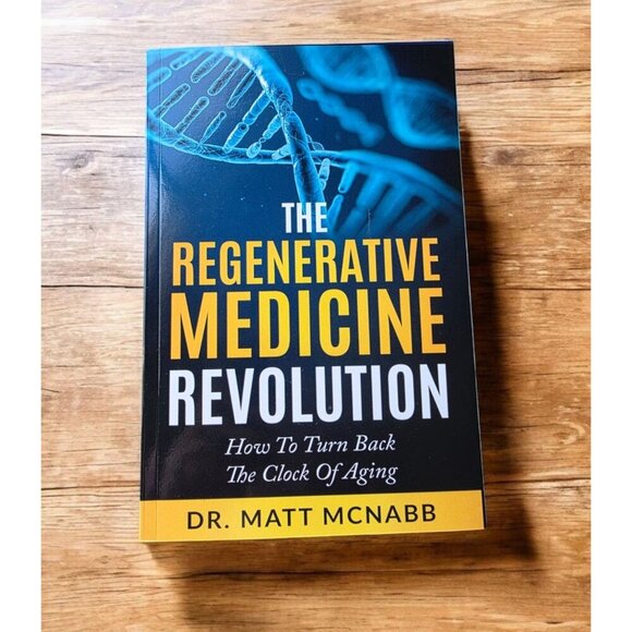 The Regenerative Revolution Book by Matt Mcnabb Paperback Stem Cells PRP NEW - Picture 1 of 3